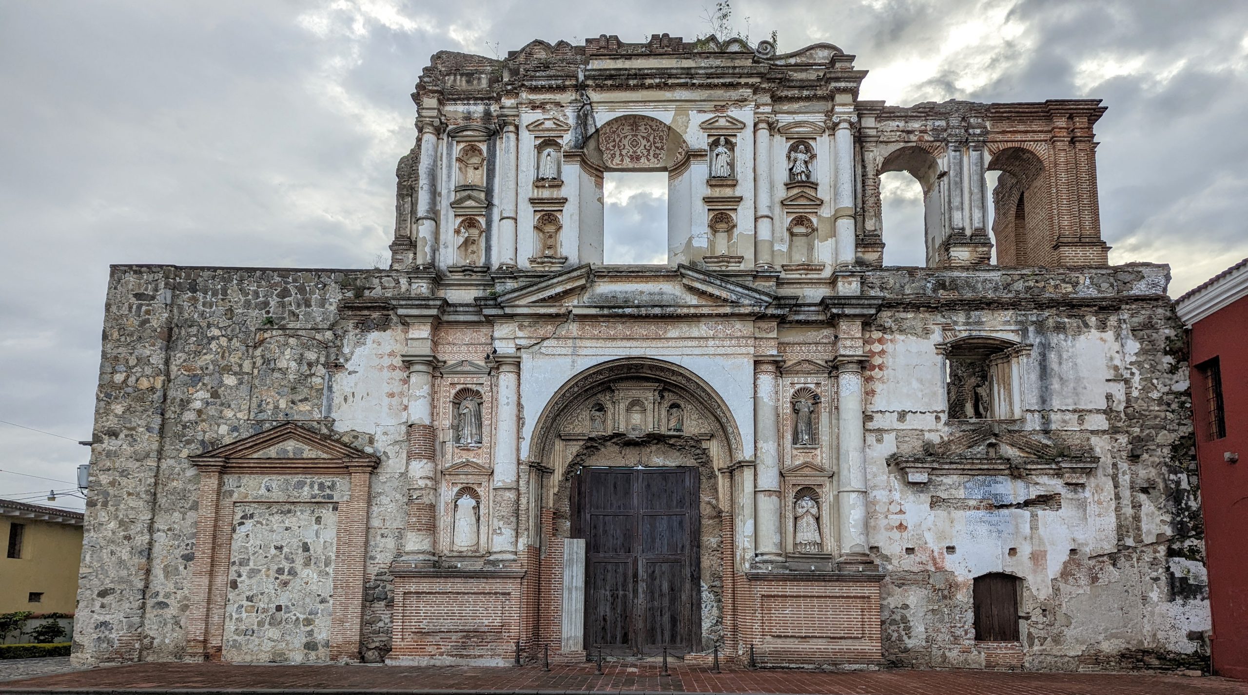 Ruins of a church in Antigua, Guatemala